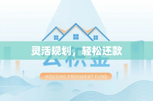 酒泉灵活规划，轻松还款