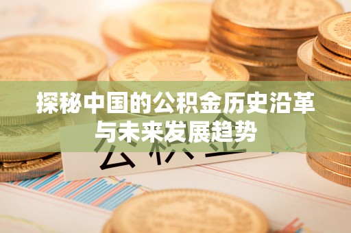 酒泉探秘中国的公积金历史沿革与未来发展趋势