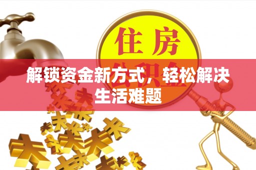 酒泉解锁资金新方式，轻松解决生活难题