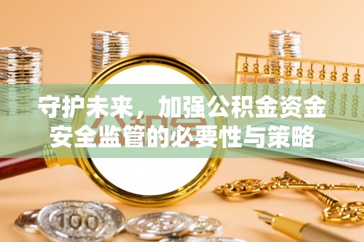 酒泉守护未来，加强公积金资金安全监管的必要性与策略