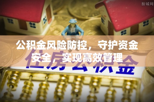 酒泉公积金风险防控，守护资金安全，实现高效管理